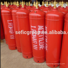 CGA 300 Small size 2L 4L C2H2 acetylene gas cylinder